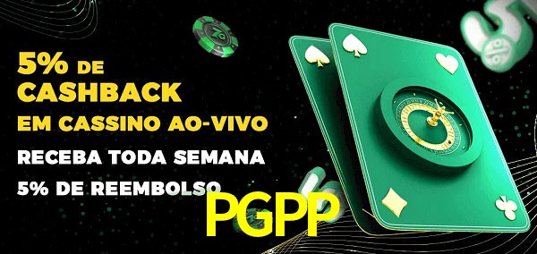 Promoções do cassino ao Vivo PGPP
